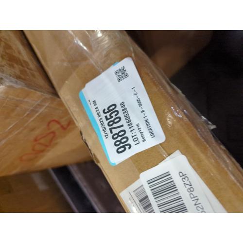 Lufeiya White Desk with Fabric File Drawers Cabinet, 47 Inch Reversible Computer Desk with Filing Cabinet for Bedroom Small Space Home Office, Modern Writing Table PC Desks, White