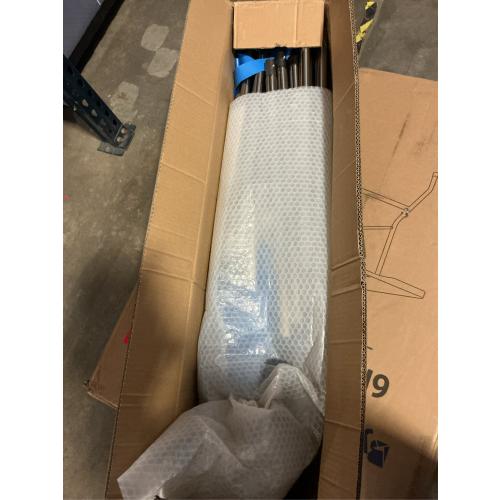 PVC KOI Aquarium Tank, Temporary Fish Tank with Clear Viewing Panel, KOI/Goldfish Pond with 304SS Frame & Drain Valve(47.3 L*31.5 W*23.6 H, About 135Gal Water Capacity)