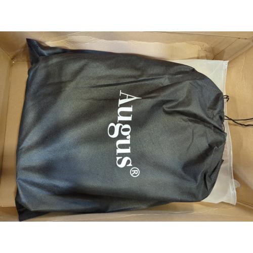 Dark Brown Augus Business Travel Briefcase Genuine Leather Duffel Bags for Men Laptop Bag fits 15.6 inches Laptop YKK Metal Zipper (Dark brown)