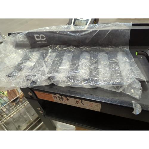 Double Circle Gym Equipment Storage Rack - Multi Purpose Gym Equipment Wall Rack Hanger for Pro Home Gym Storage for Exercise Bands, Barbell Bar, Jump Ropes, Chains, Lifting Belts (17 - Hooks)