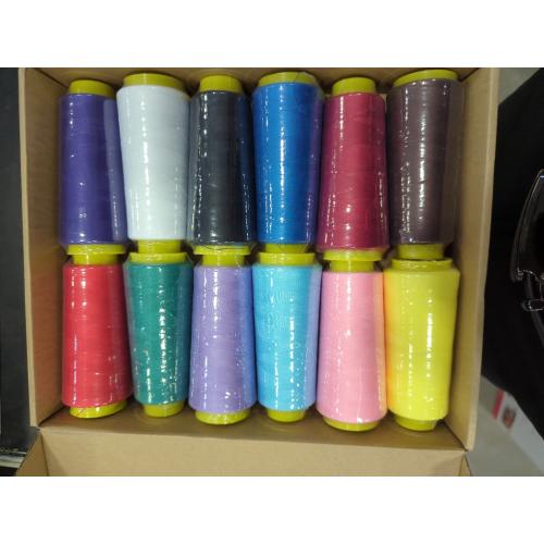 12 Pack Serger Thread Cones, 1800 Yards Each Spool Overlock Thread, PolyesterThread 40s/2 for Serger&Overlock, Quilting, Piecing, Sewing Machine