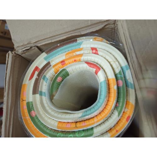 baby care play mat - haute collection (medium, moroccan - beige) - play mat for infants - non-toxic baby rug - cushioned baby mat waterproof playmat - reversible double-sided kindergarten mat