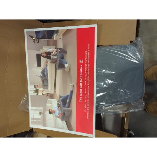 Reading Pillow for Gaming with Ergonomic Arm Rests, Wooden Lap Desk for Laptop, Support Pillow with Side Pockets for Reading, Writing, Working, Gaming on Bed, Couch or Floor (Gray, Large)