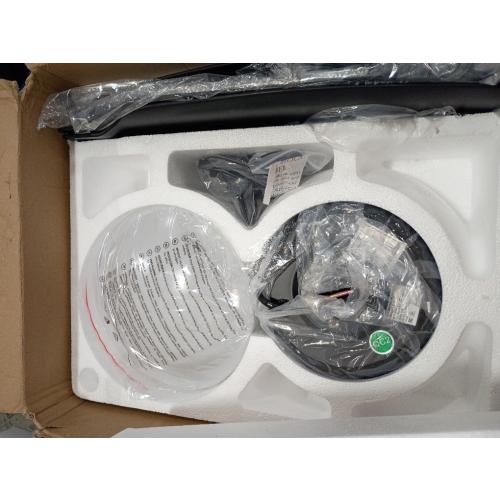 42 Inch Waterproof Outdoor Ceiling Fan with Lights and Remote,IP65 Hanging Gazebo Fan with 3CCT 6-Speed DC Motor,Black Wet Rated Plug in Ceiling Fan with Cord for Patios Porch Pergola