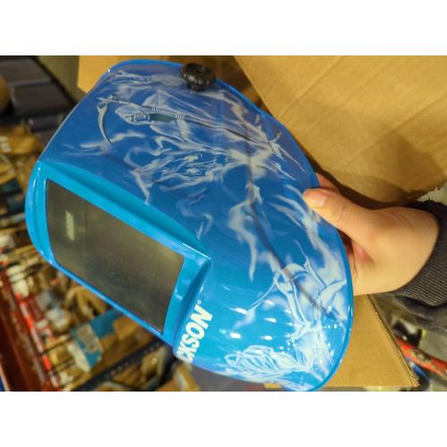 Jackson Safety Premium Graphic Welding Hood with ADF - Ultra Lightweight Auto Darkening Welding Helmet - ANSI Z87.1 (Multiple Styles)