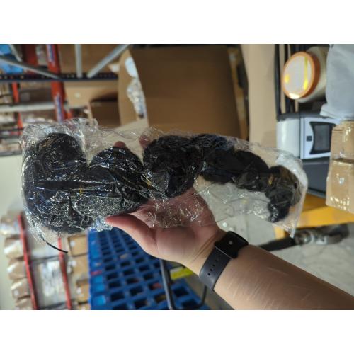 Kinky Afro Bubble Ponytail Extension for Black Women 18 Inch Long Drawstring Ponytail Natural Black Clip on Ponytails for Kids Synthetic Hair Piece Protective Style #1B 90G