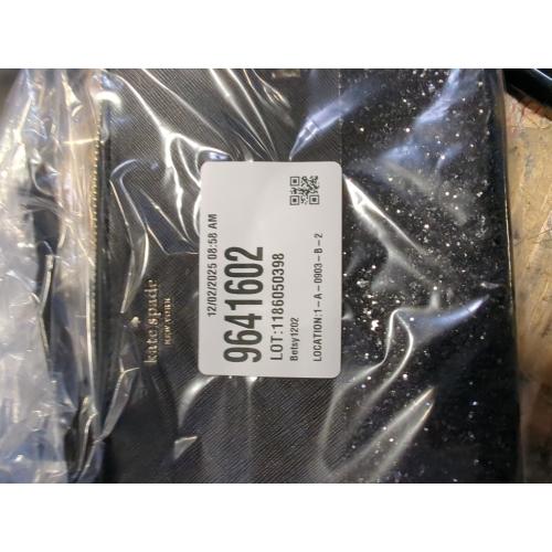 Kate Spade New York Flash Glitter Crossbody (grey)