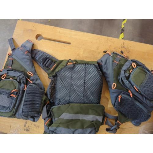 JKSPORTS Fly Fishing Vest - Fishing Safety Life Jacket for Swimming, Sailing, Boating, Kayak - Floating Multifunction Breathable Backpack for Men and Women - Adjustable, Grey/Green/Red/Blue
