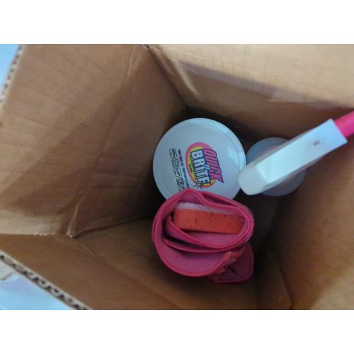 Quick 'n Brite All Purpose Cleaning Paste – Miracle Cleaner for Tough Stains, Biodegradable, Non-Toxic, Pet-Safe, Multi-Surface Stain Remover, Made in USA, 32 Oz Kit