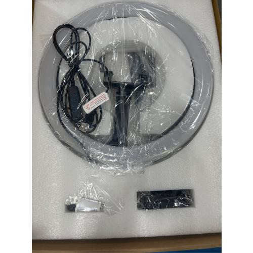 12 Ring Light with Stand Tripod for iPhone, Overhead Phone Camera Mount, Adjustable 72 Height Tripod Holder Floor, Phone Stand for Video Recording Filming Streaming Cooking TikTok YouTube, CRI >95