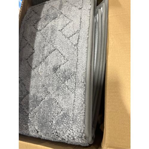 Carpet Non Slip Stair Treads Indoor – Washable Thicker Polyester Fiber Fade Resistant Stair Rugs for Kids Elders and Pets – 9 X 30 Size Rugs Pack of 15