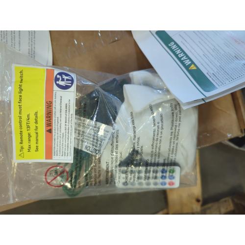 6ft Faux Snow Buildable Christmas Tree With LED