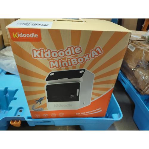 Kidoodle Mini 3D Printer for Kids & Beginners, 600mm/s High Speed Printing, Auto-Leveling/Child-Safe Design/5 Touch Screen, Pre-Assembled with Wi-Fi/App Control, Easy Setup for Home/School