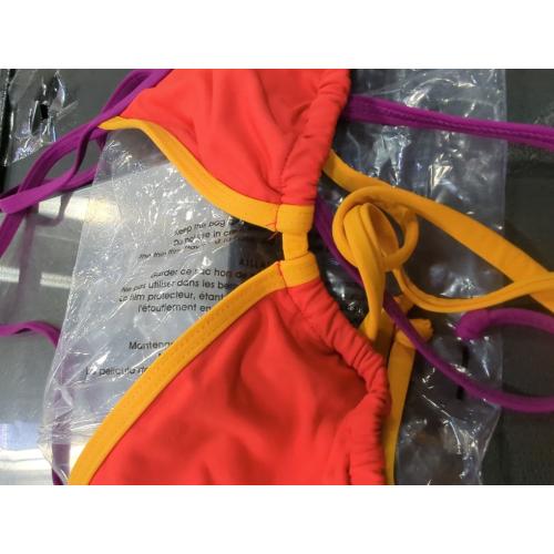 L*Space Levy Bikini Top for Women, Bitsy Coverage,Adjustable Straps, Featuring Color Block Fabric