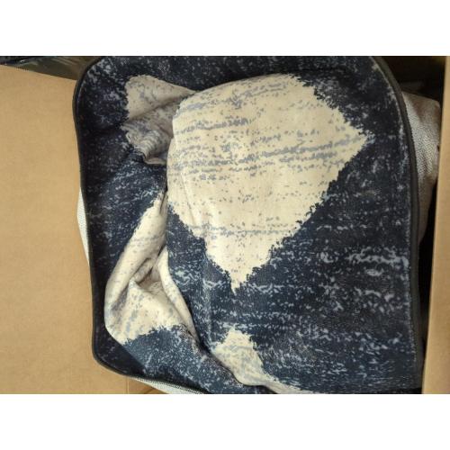 Lahome Moroccan Trellis Area Rug - 5x7 Black Washable Large Rugs for Bedroom Living Room Mat, Checkered Soft Non Slip Stain Resistance Indoor Accent Carpet for Dining Room Coffee Table