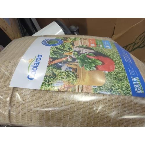 Coolaroo 2-Pack 5 Gallon Heavy Duty Plant/Vegetable/Herb/Fruit Breathable Fabric Grow Planter Pot Bags with Handles, Desert Sand