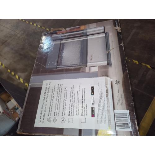 GE Profile - Opal 2.0 38-lb. Portable Ice maker with Nugget Ice Production, Side Tank and Built-in WiFi - Stainless Steel