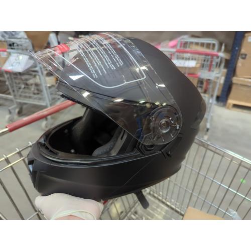 TRIANGLE Kids Motorcycle Helmets Youth Full Face Helmet Lightweight with 2 Visors DOT Approved