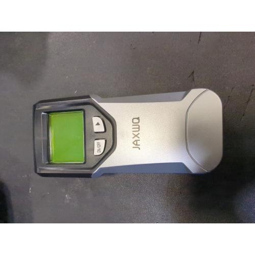 Black and Silver Stud Finder Wall Scanner - 5 in 1 Stud Finder Tool w/Microprocessor Chip and HD LCD Display, Stud Detector Beam Finders for Center & Edge of Wood AC Wire Metal Studs Joist Pipe