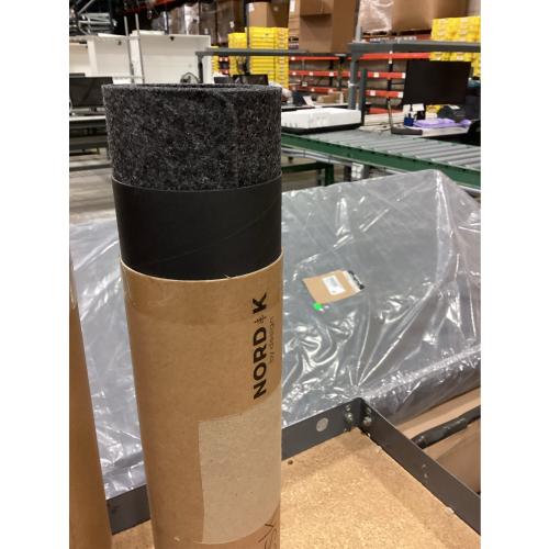 Nordik Large Felt Desk Mat - Charcoal - 35 x 17 inch - Full Desk Keyboard Mat - Computer Desk Mat for Keyboard and Mouse Pad - Desktop Mat - Large Felt Desk Pad