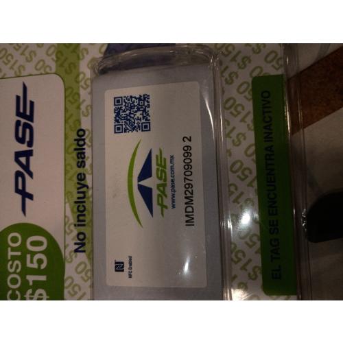 Pase Tag Mexico Rechargeable Toll Pass for Mexico Toll Highways, Carreteras.