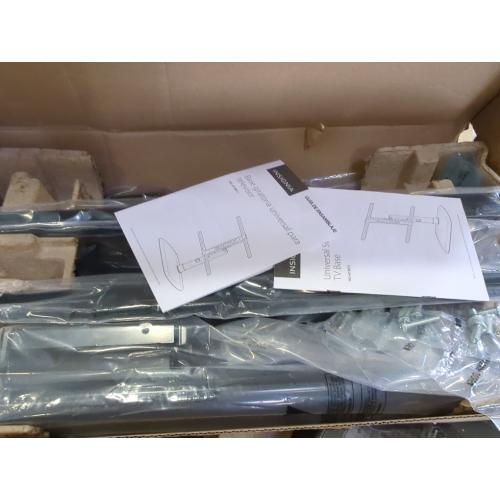 Insignia  - TV Stand for Most Flat-Panel TVs up to 65 - Black