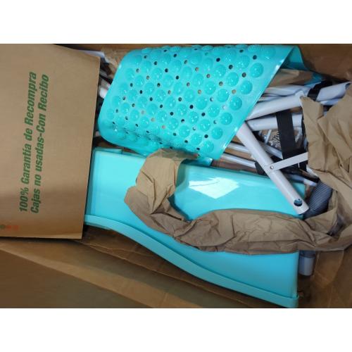 Dog Bath Tub, Portable Dog Washing Bathing Station, Elevated Foldable Dog Bath for Shower and Grooming, 3 Adjustable Height Pet Tub for Small and Medium Size Dogs, Indoor and Outdoor (Patent Design)