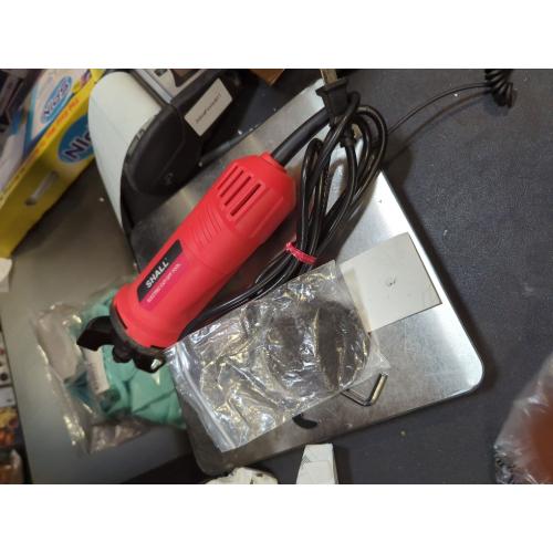 SHALL 3 Inch High-Speed Cut Off Tool, 3.5 Amp Metal Cutter Tool with 3Pcs Multifunctional Cut Off Wheels, 24000RPM Electricl Metal Cutting Tools for Steel, Inox, PVC