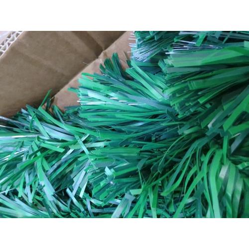 Prsildan 5 FT Artificial Christmas Tree, Pre-Lit Optical Fiber Xmas Trees with Multicolor LED Lights, Snowflakes & Top Star, Lighted Christmas Tree Holiday Home Decor