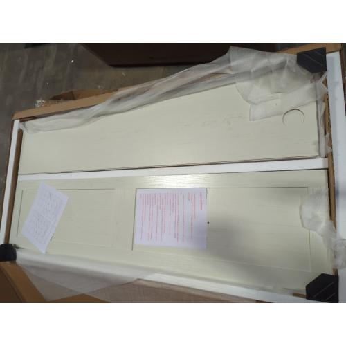 Wilkinson Farmhouse Murphy Full Bed Frame with Large Storage Drawer & Charging Station, White