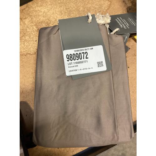 The Threadery 1000-Thread-Count Pima Cotton Standard Pillowcases in Cinder (Set of 2)