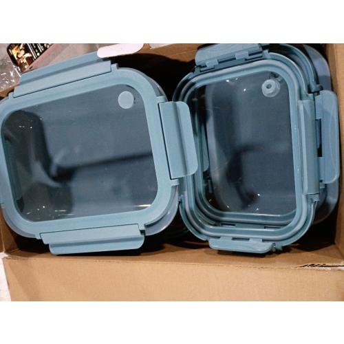 Safdie & Co. 10-piece Ceramic Food Storage Set-Blue
