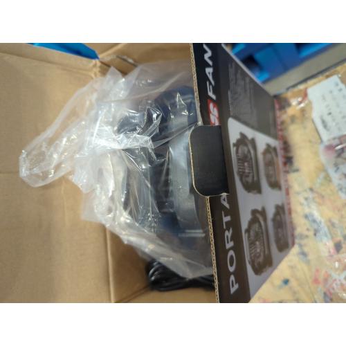 Camping Fan Rechargeable, Rechargeable Fan 20000mah Battery Powered Fans with LED Lantern and Hook, Camping Essentials for Tent, Travel, Car (Orange)