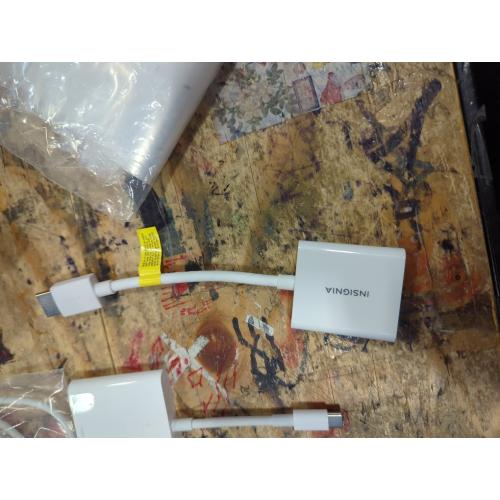 Insignia USB Type-C-to-HDMI Adapter - White - Model: NS-PU369CH-WH