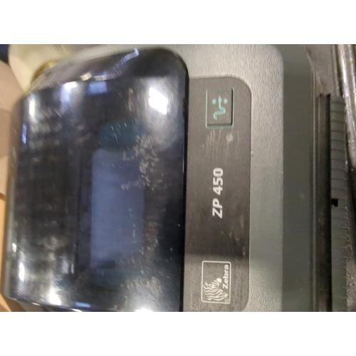 ZEBRA ZP 450 Label Thermal Bar Code Monochrome Printer ZP450-0501-0006A