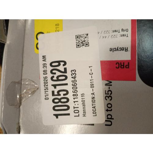 Best Buy Essentials™ - Thin Indoor HDTV Antenna - 35 Mile Range - Black/White