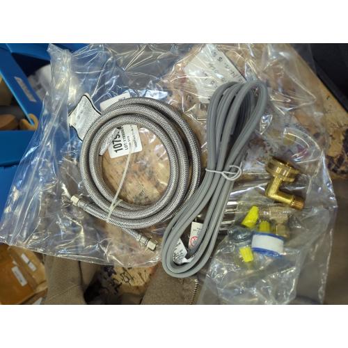 Smart Choice 6-Foot Stainless Steel Dishwasher Installation Kit