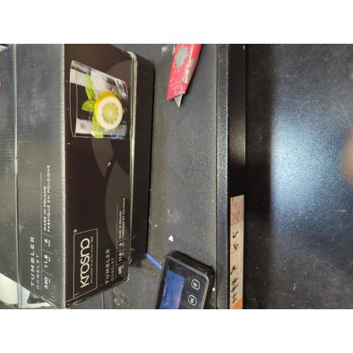 Krosno Glasses Set | 6x  (11.8 oz) tumbler goblet (350ml)| Perfect for Home, Restaurants and Parties | Dishwasher Safe