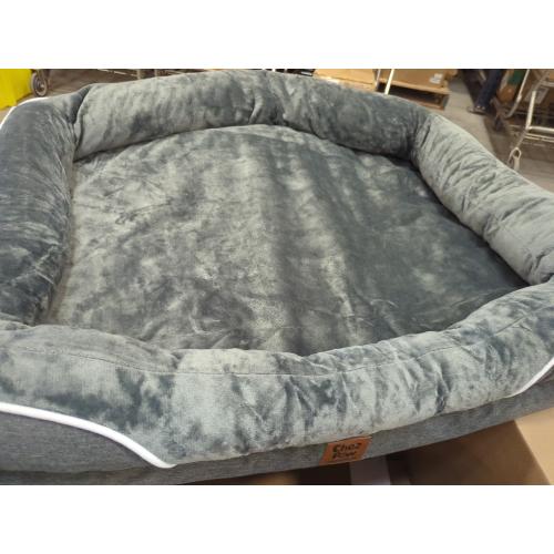 Washable Orthopedic Large Dog Bed - Removable Orthopedic Foam Dogs Beds with Bolsters Waterproof Large Dog Bed and Non-Slip Bottom Extra Large Dogs Beds Sofa