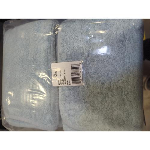 Haven Turkish Cotton Hand Towel in Celestial Blue 6pc