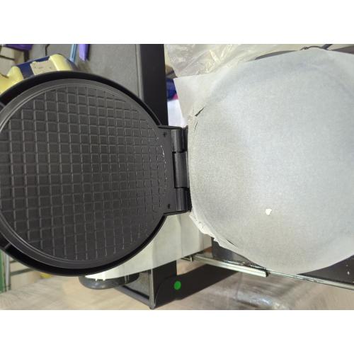 Baker's Friend Waffle Cone Maker Machine with Browning Control, Nonstick Waffle Bowl Maker, 7.5” Ice Cream Cone Maker, Thin Waffle Maker Crispy, Cone Roller & Bowl Press Included, Aqua