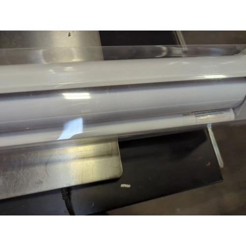 Persilux Cordless Zebra Blinds for Windows Free-Stop Roller Windows Shades (23 W X 64 H, White) Dual Layer Light Control for Day and Night, Light Filtering Sheer Shades for Home, Easy to Install