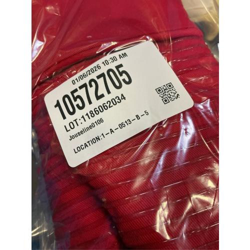 All-Clad Silicone Oven Mitts: Heat Resistant up to 500 Degrees - 100% Cotton & Silicone, 14x7 Oven Mitt for Kitchen and Barbeque, 2-Pack, Chili