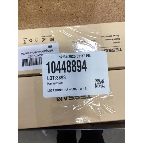 2 pack Multi Plug Outlet Extender, TESSAN Surge Protector Wall Plug Splitter with 5 Electrical Outlet Expander, Multiple Plug Adapter for Travel Home Office