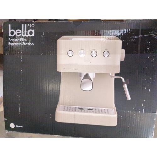 Oatmilk Bella PRO - Barista Elite Espresso Station with 20 Bars of High Pressure - Oatmilk