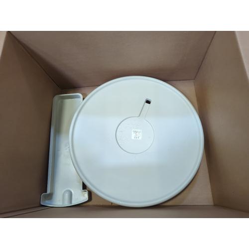 Beige Plant Caddy with Wheels Heavy Duty, Movable Round Rolling Plant Stand Plant Dolly with Invisible Wheels and Water Drawer