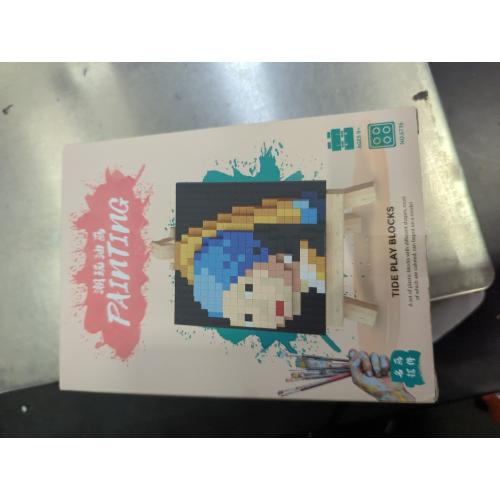 World Famous Painting Mini Building Block Set for Home and Office Decoration WKLJM-03 (Girl)