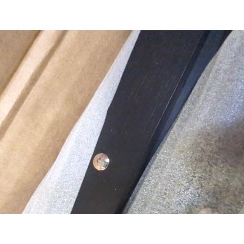 2 Pack Fully Assembled Black Luggage Racks, Bamboo 26.77 Folding Suitcase Stand for Guest Room with 5 Nylon Straps, Heavy Duty, Upgraded Luggage Rack Holder with Shelf for Bedroom Hotel