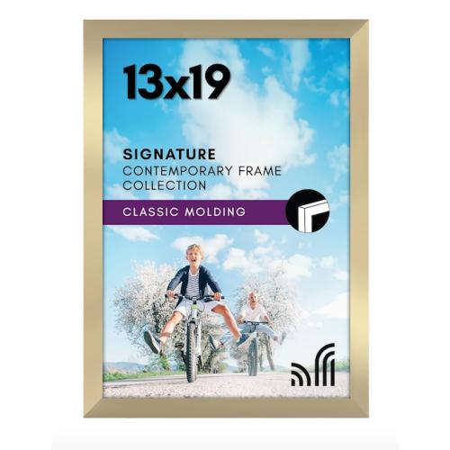 13x19 Picture Frame 2 pack - gold