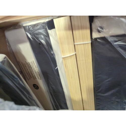 Landover Upholstered Platform Full Bed White